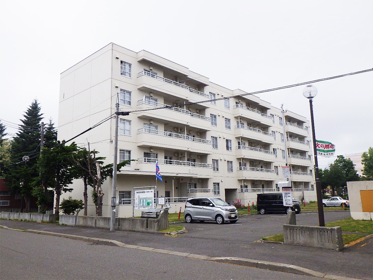 東苗穂団地1号棟改修工事